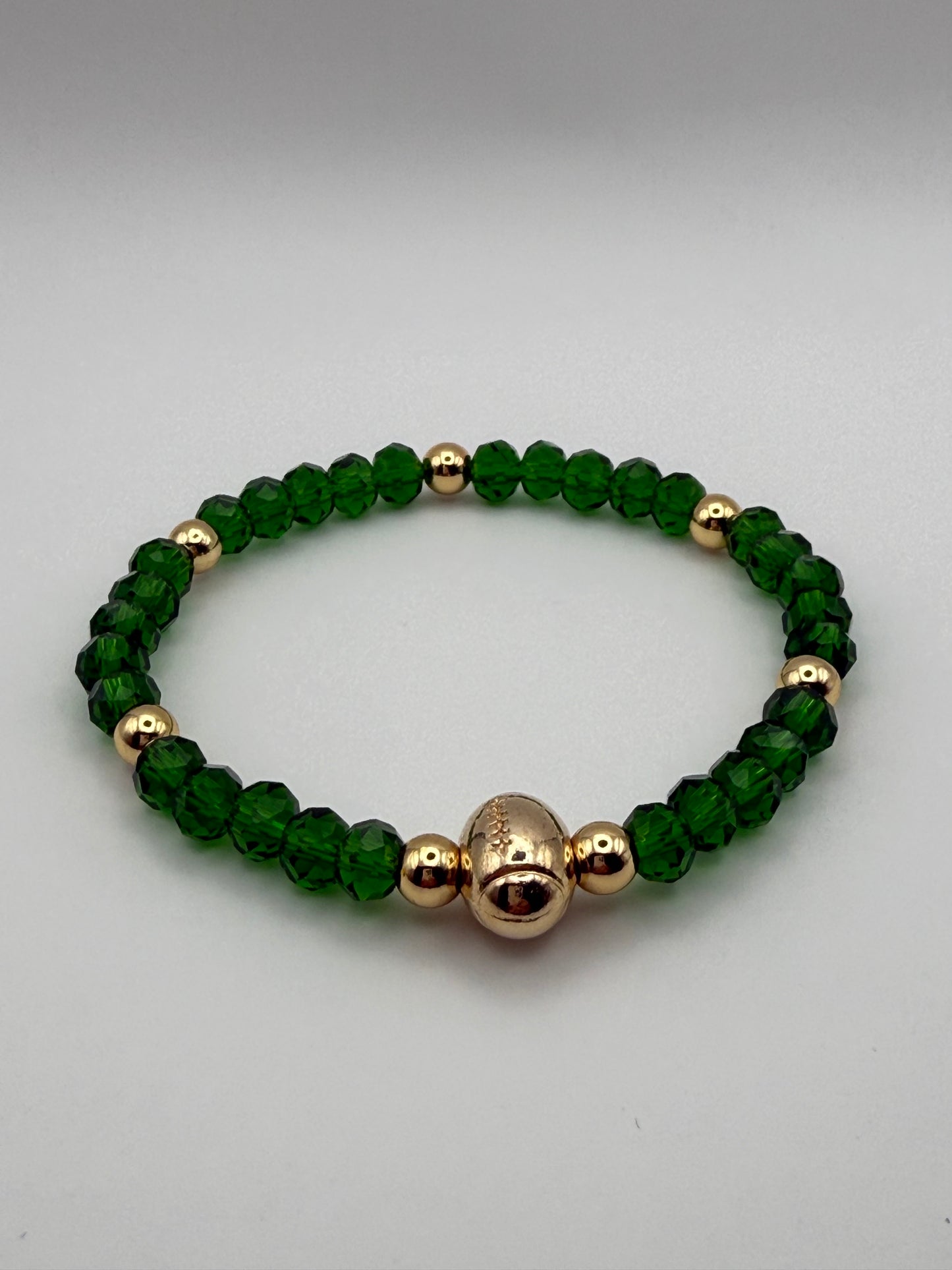Game Day Crystal Stretch Bracelet